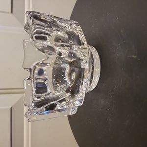 Orrefors Kostaboda Crystal Corona Bowl 4 1/2"